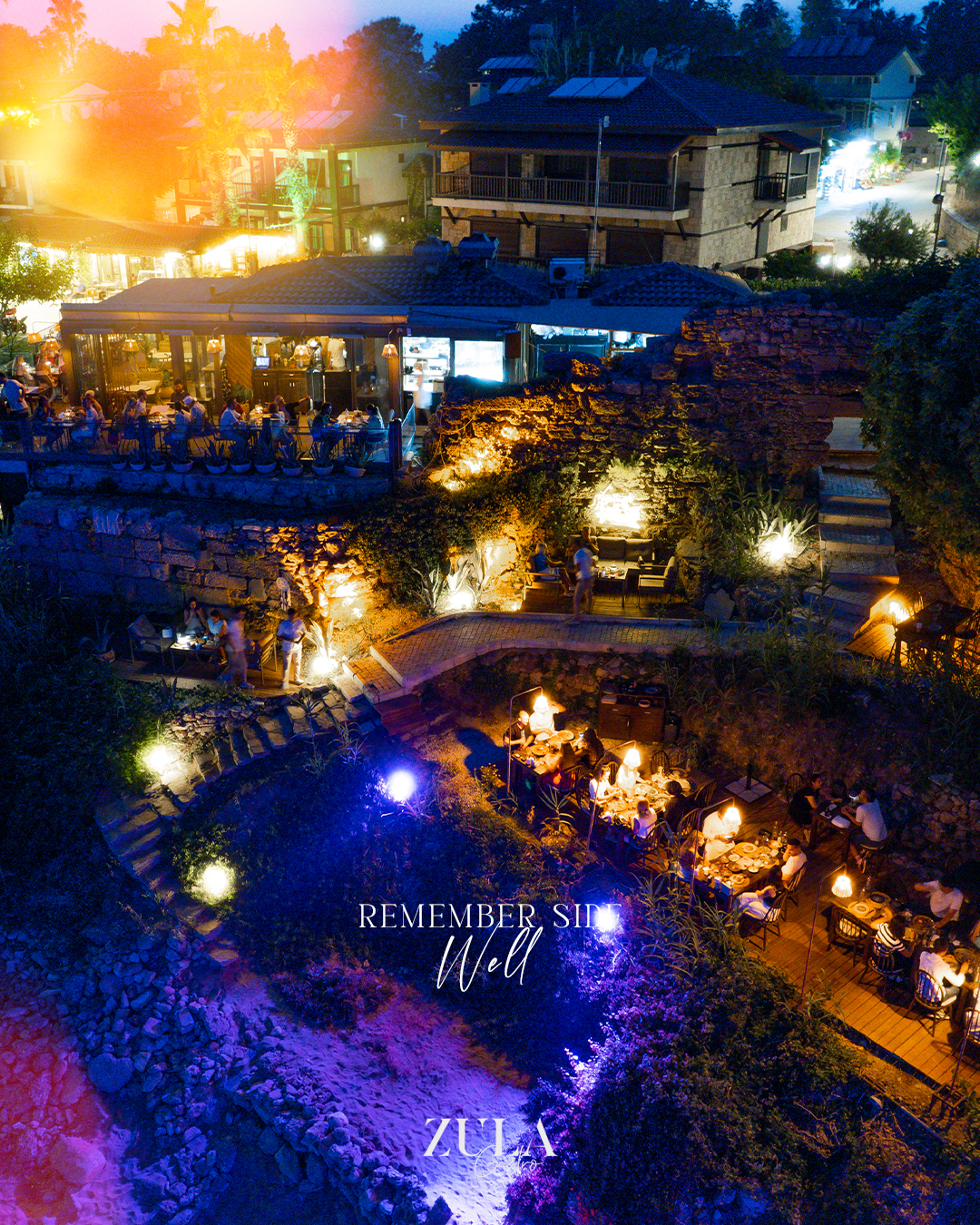 Denizin kıyısında, <span> lezzetin zirvesinde. </span>